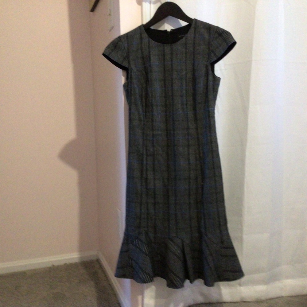 Womens plaid dress from Banana Republic